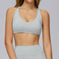 Racer-back casual sports bra
