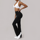 Wholesale Women's Polka Dot Yoga Set – Breathable Naked-Feel Training Running Activewear