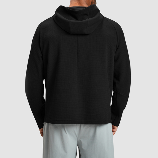 Wholesale Men Anti-static Hooded Zip-up Sports | Wonderxfans bulk activewear