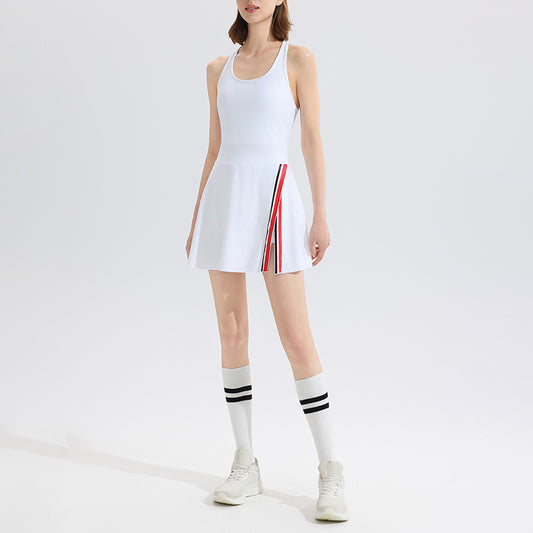 Quick drying slim fit sports tennis dress