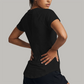 Wholesale Women's short sleeve tee quick dry running gym top