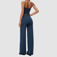 Wholesale Women’s Halter Tank & Wide-Leg Yoga Pants Set