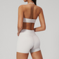 Wholesale Naked-Feel Seamless Sports Bra & High-Waist Leggings Set – Quick-Dry Yoga 2-Piece