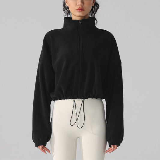 Wholesale Fleece Stand Collar And Full | Wonderxfans bulk activewear