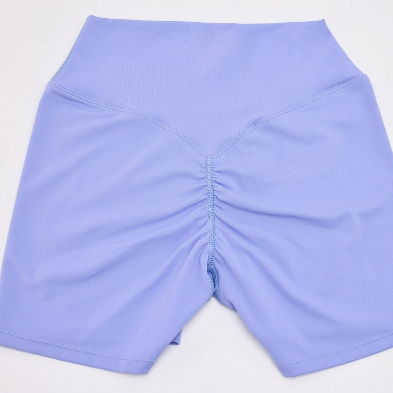 Naked Feel Sport Bra with Cover and Shorts 3-Piece Set