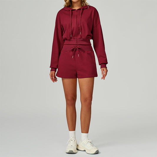 Wholesale Loose hooded and full zipper | Wonderxfans bulk activewear