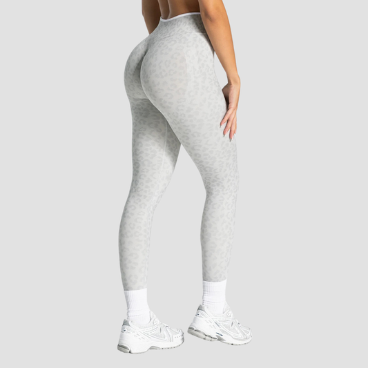 Wholesale Women's Seamless Leopard Print High-Waist Yoga Leggings