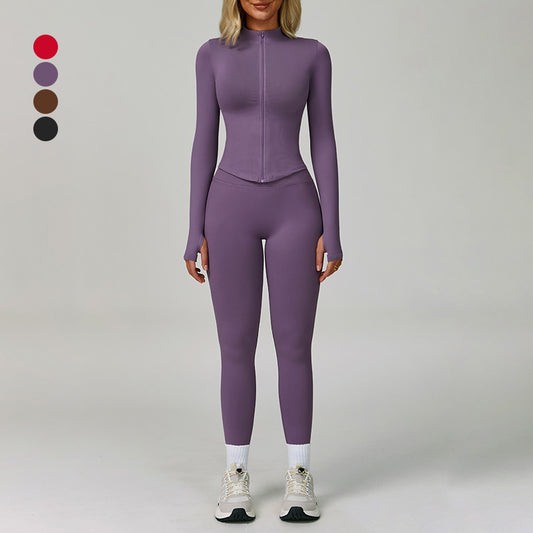 Wholesale Long Sleeve Full Zipper Jacket | Wonderxfans bulk activewear