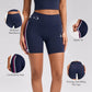 Wholesale contrasting stretch shorts