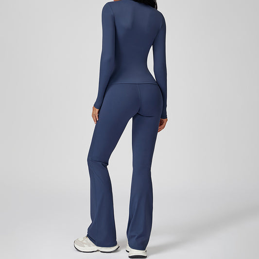 Wholesale round neck long sleeve top | Wonderxfans bulk activewear