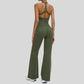 Wholesale Halter tank top + Sports Flared Pants