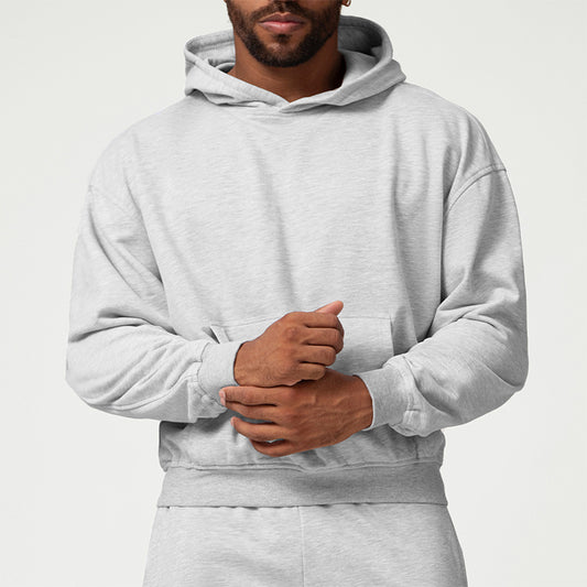 Wholesale Men's Hooded Long Sleeve Fitness | Wonderxfans bulk activewear