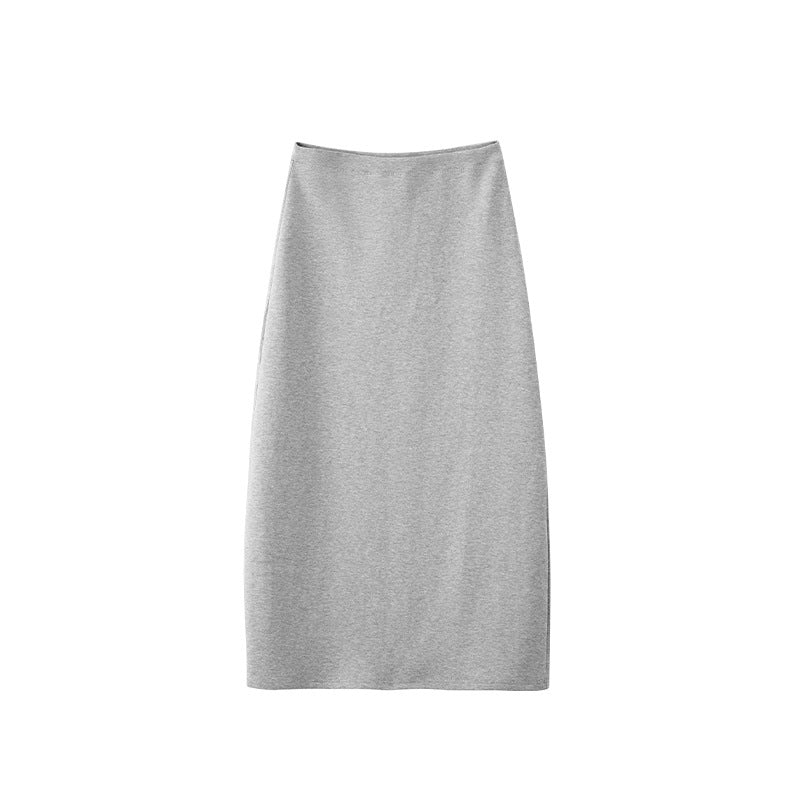 Slim and warm skirt