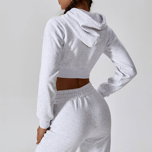 Wholesale Casual loose long sleeve zipper | Wonderxfans bulk activewear
