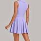 Wholesale Women's Quick-Dry Tennis Dress – Separate Shorts Anti-Exposure Pleated Yoga Skirt