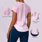 Wholesale breathable patterned athletic top T-shirt