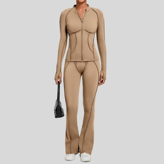 Wholesale Thumb-buckle zipper jacket + slightly | Wonderxfans bulk activewear