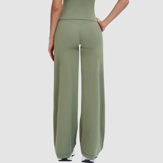 Wholesale slimming wide-leg athletic pants | Wonderxfans bulk activewear