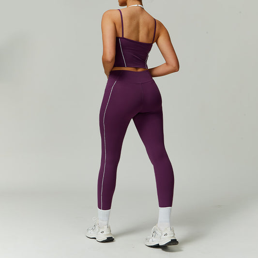 Wholesale Fake two-piece halter neck beautiful | Wonderxfans bulk activewear