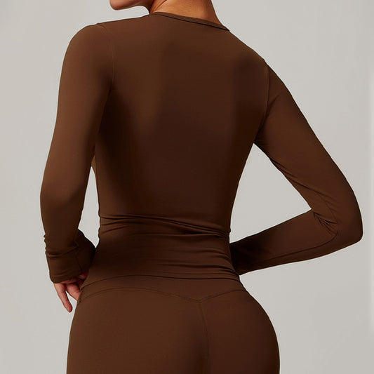 Wholesale Yoga running sports long sleeve | Wonderxfans bulk activewear