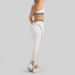 Wholesale Women's Cross-Back Sports Bra & High-Waist Leggings Set – Tummy Control Yoga Set