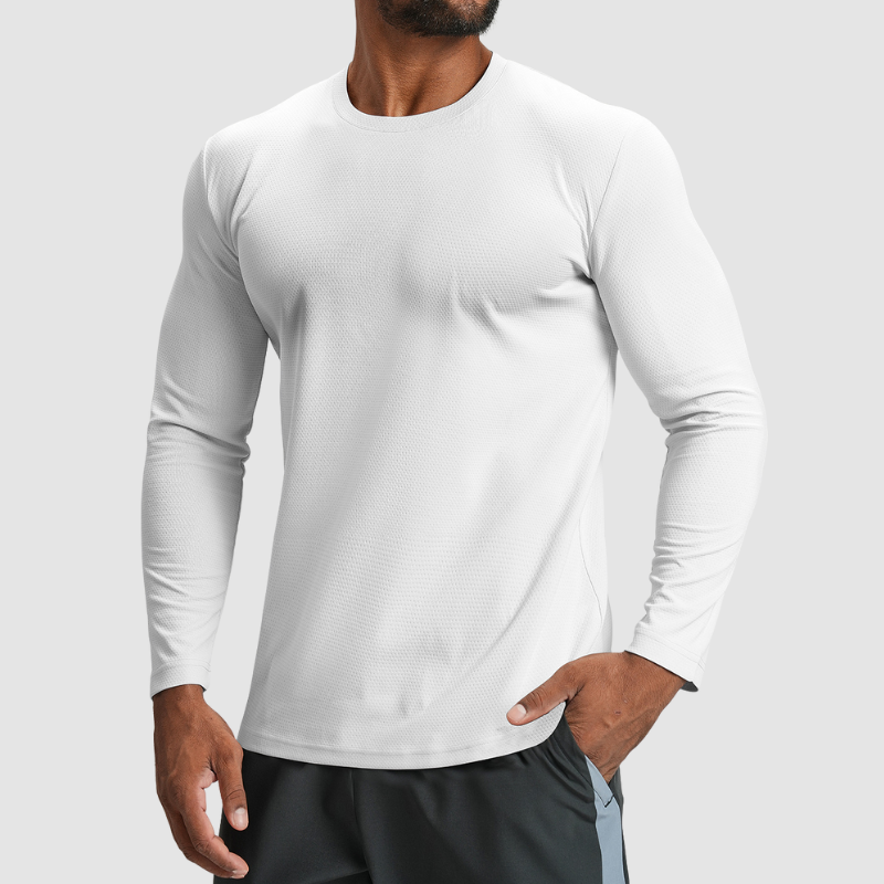 Wholesale Men Quick-dry Breathable Yoga Hiking Long Sleeve