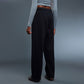 Fleece-Lined Straight Leg Pants