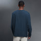 Men's Basic Round Neck Long Sleeve Shirt