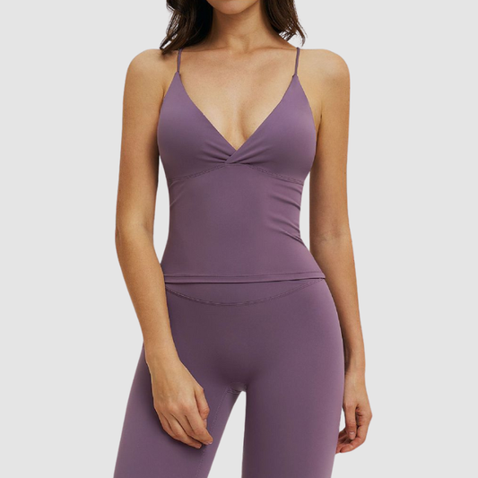 Wholesale spaghetti straps vest with chest | Wonderxfans bulk activewear