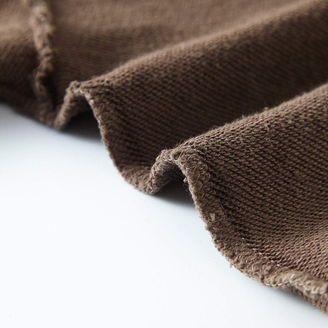 Wholesale Washed Raw-Edge Long Sleeve Top – Cropped Cotton Streetwear