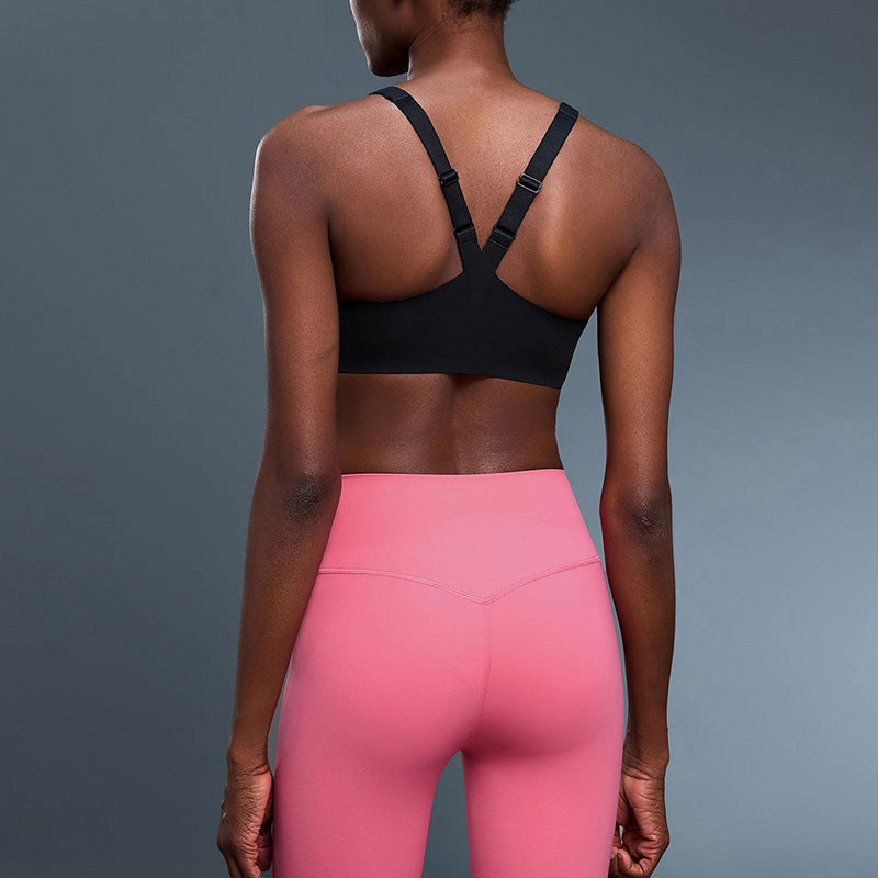 Zip-Front Sports Bra