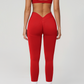 Wholesale Seamless Cross-Back Sports Bra & High-Waist Leggings Set – Naked-Feel Yoga 2-Piece