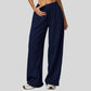 Loose-fitting wide-leg casual sweatpants