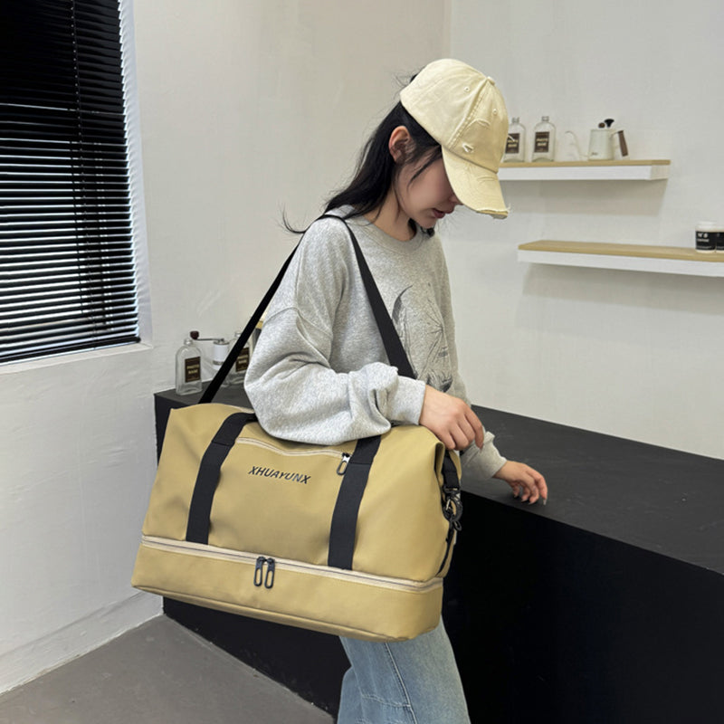 Large-capacity Dry-wet Separated Convertible GYM Duffel Bag