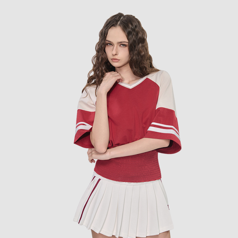 Wholesale color blocking patchwork large cuffs | Wonderxfans bulk activewear