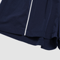 Wholesale Women's UPF50+ Sun Protection Hoodie Jacket + Shorts Set – Colorblock Outdoor Running Sportswear