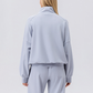 Wholesale Women's Half-Zip Pullover Sports Sweatshirt – Relaxed Fit Outdoor Running Jacket