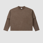Wholesale Men’s Washed Double-Sleeve Long-Sleeve T-Shirt