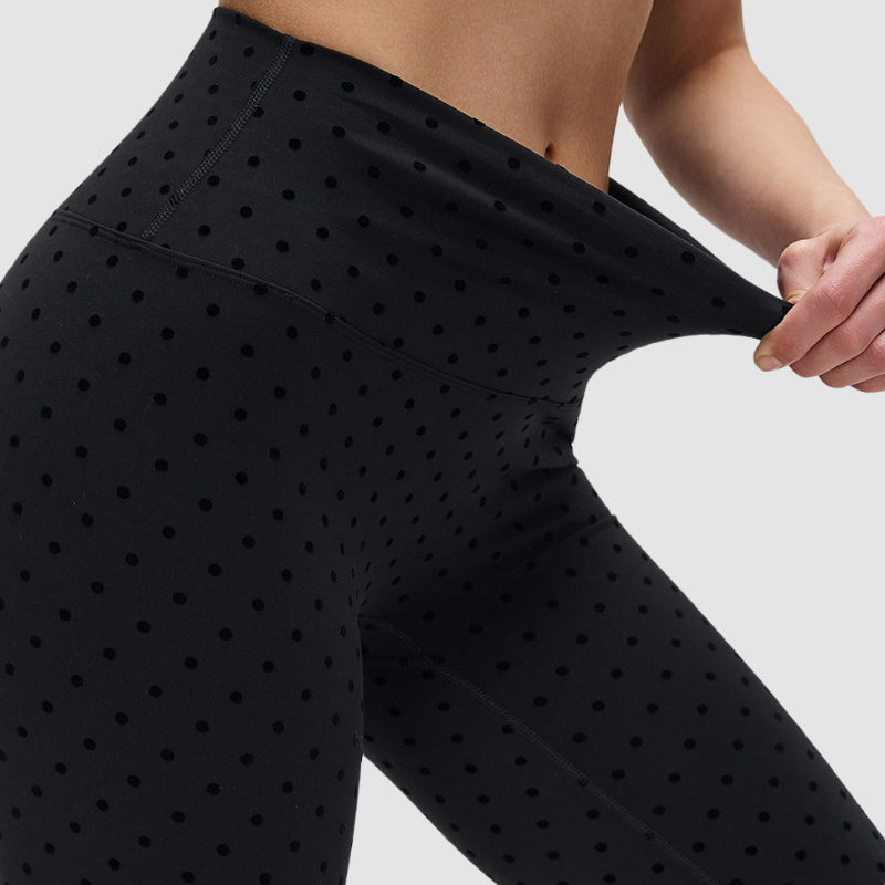 Wholesale Polka Dot High-Waisted Hip-Lifting Leggings