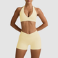 Wholesale backless sports bra + quick drying shorts