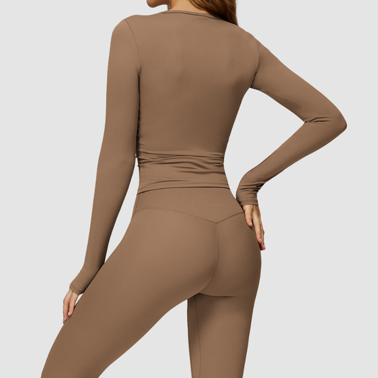Wholesale Yoga running sports long sleeve | Wonderxfans bulk activewear