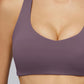 Racer-back casual sports bra