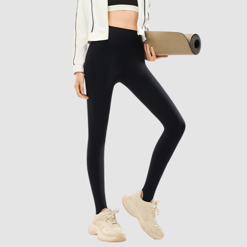 Wholesale Women's High-Waist Stirrup Shark Skin Leggings – Tummy Control Slimming Yoga Pants