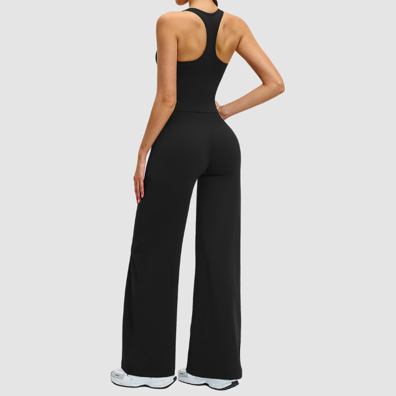 Wholesale Racerback Tank Top + Loose Wide-Leg Pants