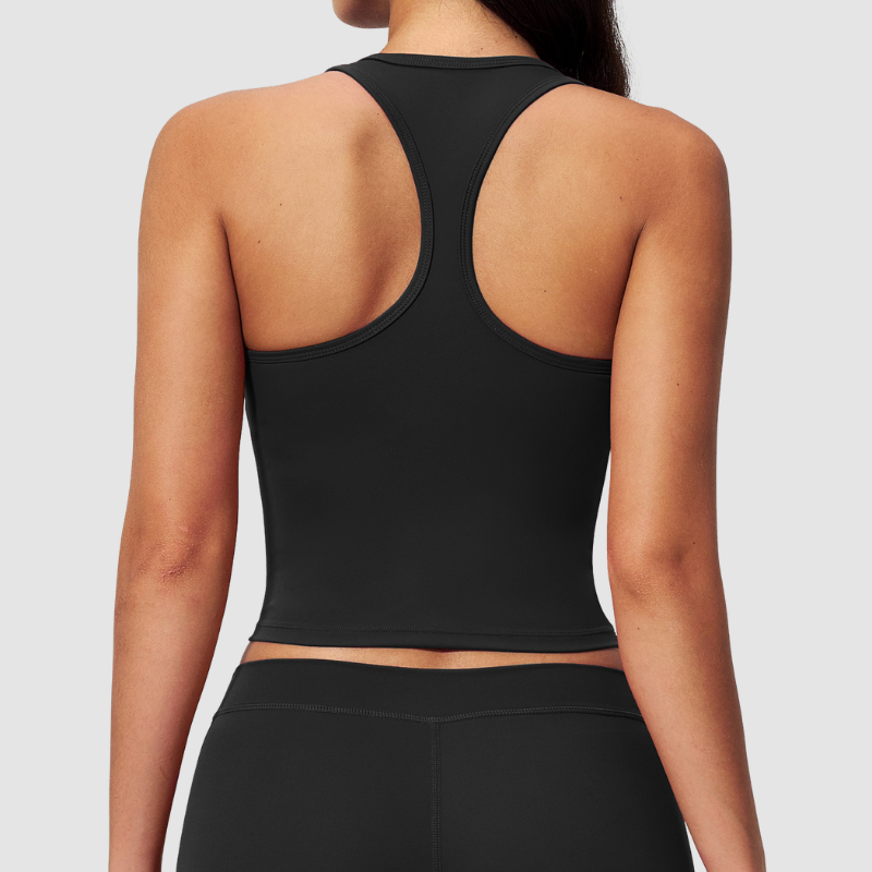 Wholesale Women's I-shape back removable padded tank top