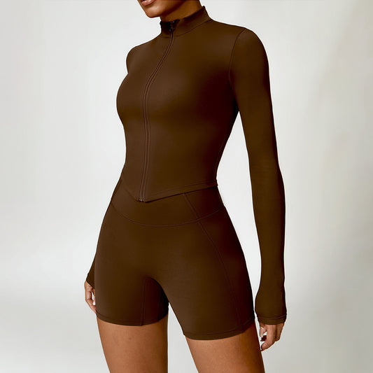 Wholesale Quick-drying jacket & shorts 2pcs | Wonderxfans bulk activewear