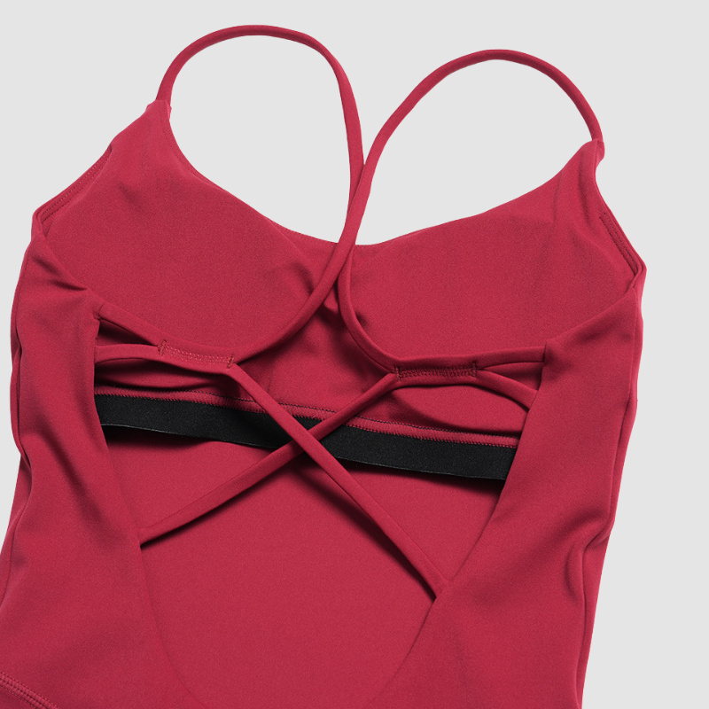 Wholesale cross back and hip lifting jumpsuit