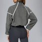 Stand collar windproof sports jacket