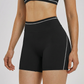 Wholesale high waisted contrasting sports shorts