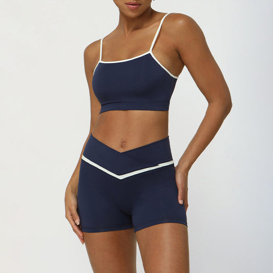 Wholesale Contrasted Color nude sports and | Wonderxfans bulk activewear